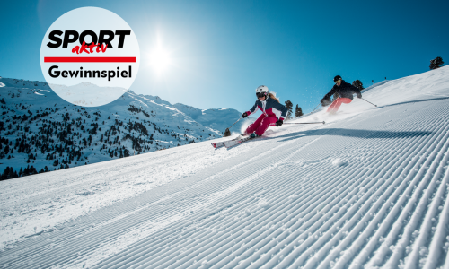 © Fotograf / Daniel Zangerl Hochfügen & SPORTaktiv verlosen 100 Stück 1+1 Tagesskipässe für das Skigebiet Hochfügen im Tiroler Zillertal!