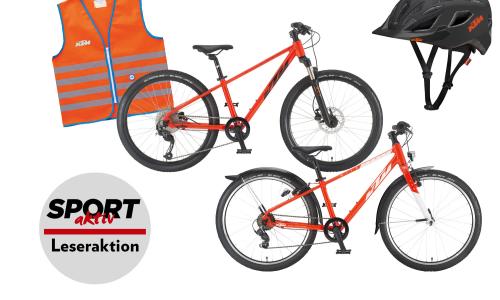SPORTaktiv Leseraktion: KTM stattet deine Schulklasse für die Fahrradprüfung aus!