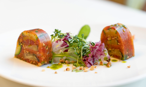 Gesunder Rezepttipp: Mediterrane Gemüseterrine