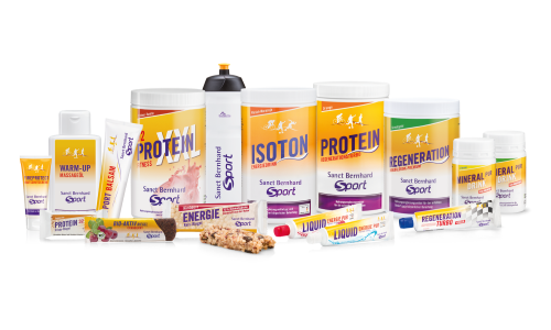 Jetzt Kennenlernrabatt auf Sanct Bernhard Sport-Sportnahrung schnappen!