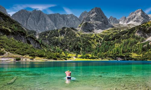 Endlich Sommer? Ab in den Bergsee!