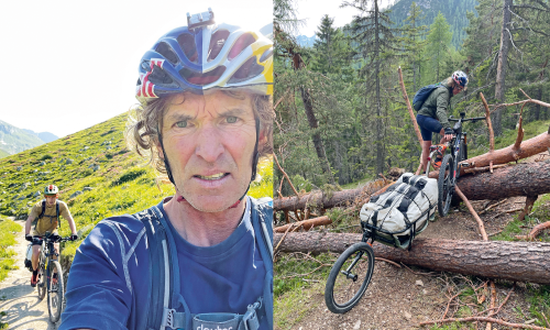 Reisen fern der Komfortzone: Stefan Glowacz und sein "Bike and Climb"-Projekt "The Wallride"