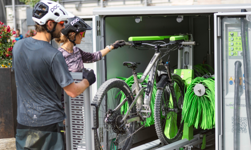 Wintersteiger: Glänzende Aussichten für dein Bike mit der Velobrush