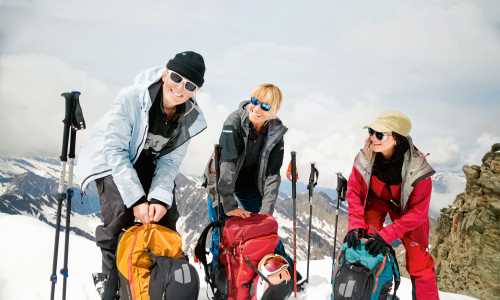 Weibliche Rolemodels: Drei Frauen und ihr Zugang zum männlich dominierten Freeriden