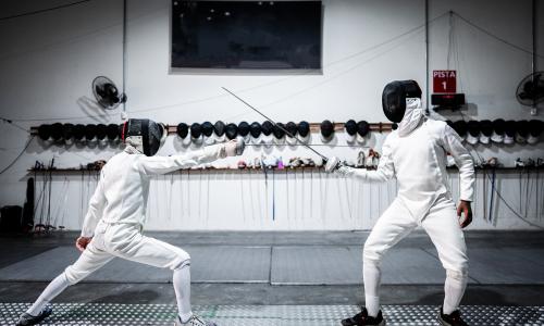 Fechtsport: Mit feiner Klinge