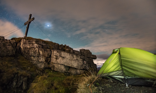 Die Nacht im Zelt: Höhen- und Weitwanderer stoßen in Österreich an rechtliche Grenzen