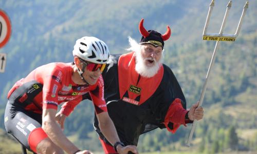 Leopold flog wieder über die Nockberge