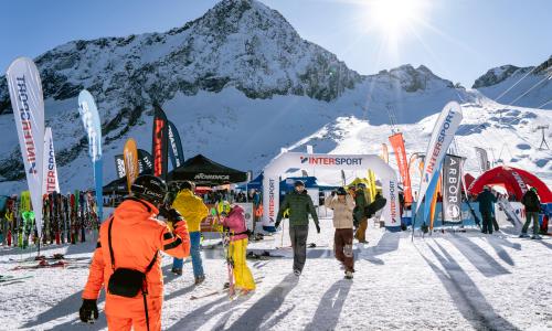 Wintersport zum Anfassen: INTERSPORT TESTIVAL am Stubaier Gletscher 2025