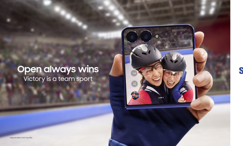 © Handel / Samsung Samsung zählt die Tage bis Milano Cortina 2026 und stellt das neue Team Samsung Galaxy vor