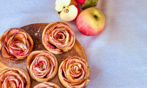 Andere Blumen zum Valentinstag: Apfelrosen für die Liebsten