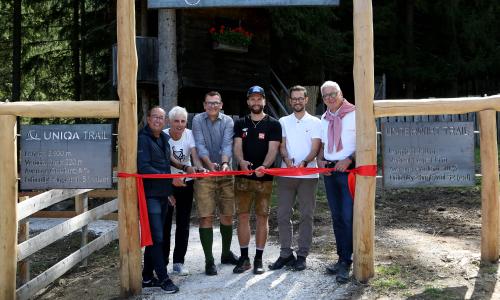 Trailtaufe: Neue „Marco Schwarz Trails“ in Bad Kleinkirchheim offiziell eröffnet