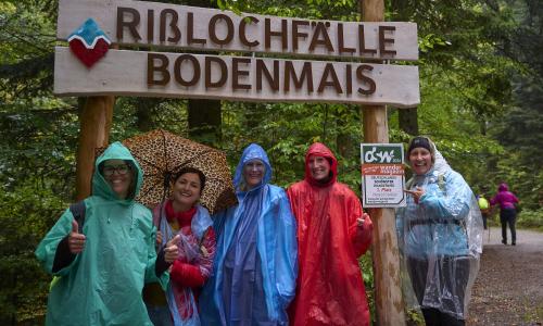 Wildes Wasser und beste Stimmung beim Globetrotter Wandertag