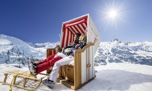 Sonnenterrasse am Nassfeld / Bild: Nassfeld-Presseggersee Lesachtal Thumbnail