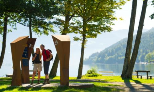 Unterwegs am Alpe-Adria-Trail - Etappe 11:Seeboden Klingerpark / Bild: Alexandra Rieger, Quelle: Kärnten Werbung GmbH - AlpeAdriaTrail Thumbnail