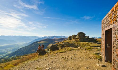 Unterwegs am Alpe-Adria-Trail - Etappe 13: Granattor. Ein Magic Point am Alpe-Adria-Trail / Bild: Alexandra Rieger / Kärnten Werbung GmbH - AlpeAdriaTrail Thumbnail