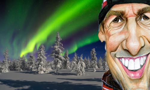 Fit mit Sumi: Videos aus Lappland / Bild: iStock / Oksana_Gracheva // Karikatur: Petar Pismestrovic Thumbnail