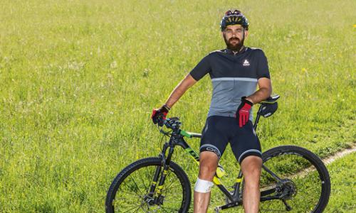 Als MTB-Neuling zum Dolomitenmann: Nicht mehr umfallfrei / Bild: Thomas Polzer Thumbnail