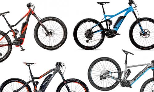 6 aktuelle Enduro-E-Mountainbikes im Vergleich / Bild: Hersteller Thumbnail