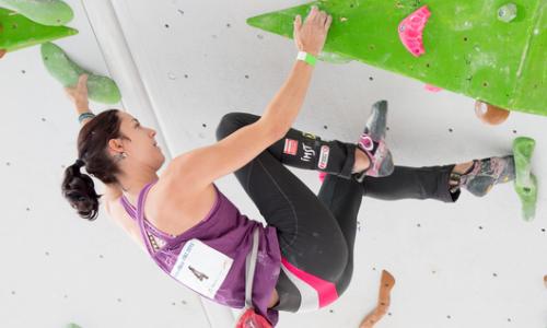 Free Solo Masters:Siegerin Katharina Posch / Bild: Expa Pictures Thumbnail