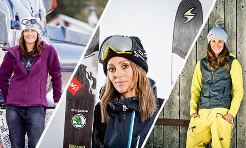 Freeride Queens: 3 Profi-Freeriderinnen erklären, worauf es im Backcountry ankommt / Bild (v. l. n. r.): Lorraine Huber // Blizzard // Red Bull Photofiles Thumbnail