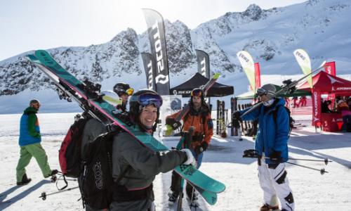 Aktiv-Tipp fürs Wochenende: Finale des Thule FreerideTestival 2017 auf dem Kaunertaler Gletscher / Bild: Daniel Zangerl Thumbnail