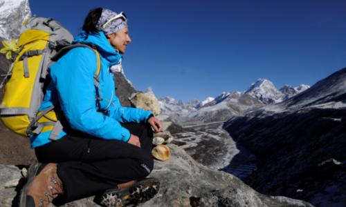 Gerlinde Kaltenbrunner im Interview / Bild: R. Dujmovits Thumbnail