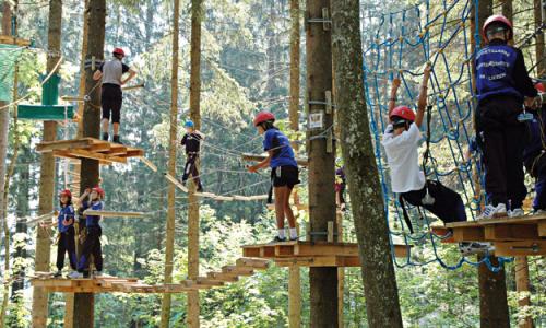 Hochseilgarten / Bild: www.abenteuerpark1.at Thumbnail