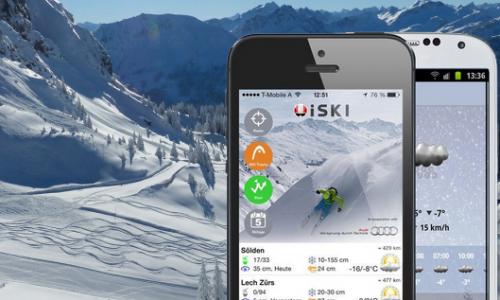 Ski App iSKI startet mit neuen Features in die Skisaison 2015 / Bild: iSki / KK Thumbnail