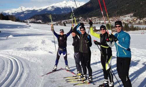 Das war das SPORTaktiv Langlaufcamp in Weissensee: Guide Michi Standmann und seine Skater / Bild: Brunner Thumbnail