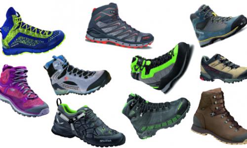 Schaufensterbummel: 10 aktuelle Leichtwanderschuhe / Montage: sportaktiv.com Thumbnail