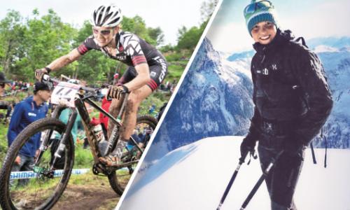 Die Umsteigerin: MTB-Pro Lisi Osl über ihr Winter-Hobby / Bilder: Lisi Osl Thumbnail