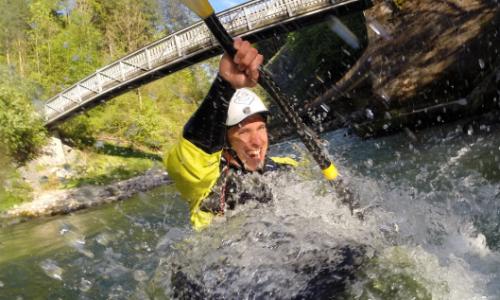 Red Bull Dolomitenmann 2016: Marcel Hirscher mit Kajak am Start / Bild: Illek Thumbnail