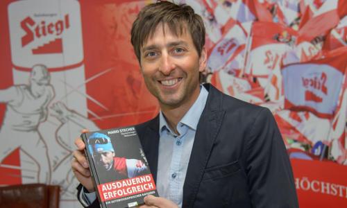 „Ausdauernd erfolgreich“: Kombinierer-Legende Mario Stecher präsentierte sein erstes Buch in Wien / Bild: pro.media / Tischler Thumbnail