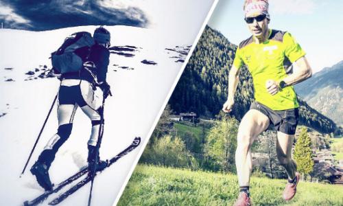 Der Umsteiger: Elite-Trailrunner Markus Kröll über seine Winter-Leidenschaft / Bild: Michael Werlberger // sportalpen.com / Salomon // Kollage: sportaktiv.com Thumbnail