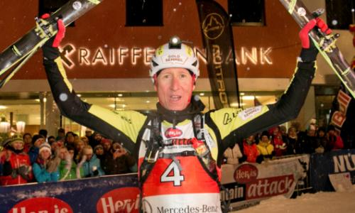 Sieger bei den Herren wurde Christian Hoffmann mit nur 70 Sekunden Rückstand auf den Streckenrekord. / Bild: Wildbild Thumbnail