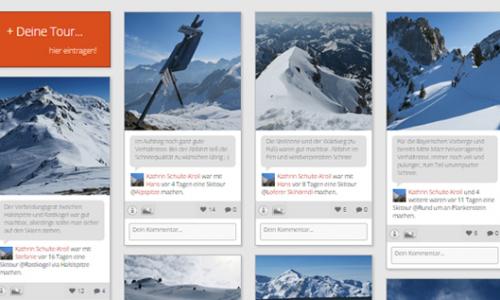 Social Media für Outdoor-Freaks : SPORTaktiv präsentiert mountix.com / Bild: mountix.com Thumbnail