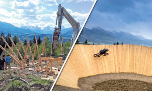 Hintergründe: Wie ein geiler MTB-Trail entsteht / Bild: Bikepark Wurbauerkogel / Steiner Thumbnail
