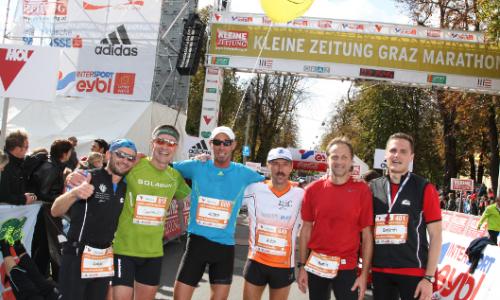 Graz Marathon 2015: Die SPORTaktiv Pacemaker bringen dich ans Ziel! / Bild: Thomas Polzer / SPORTaktiv Thumbnail