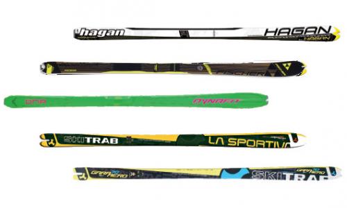 Im Schaufenster: 5 Race-Tourenski im Vergleich / Bild: Hersteller Thumbnail