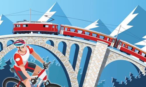 Mittendrin: Radtransport per Bahn als Abenteuer / Bild: iStock / aurielaki / johnnyknez // Montage: sportaktiv.com Thumbnail