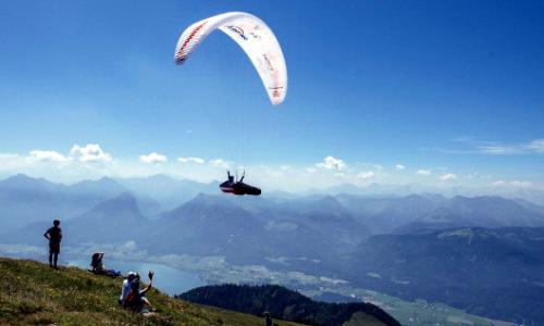 Der Österreicher Paul Guschlbauer gewinnt Red Bull X-Alps Prolog 2015 / Bild: Kelvin Trautman / Red Bull Content Pool Thumbnail