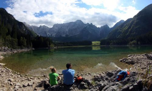 Rundtour entlang des Alpe-Adria-Trails – Etappe 5: Tarvis - Rifugio Zacchi / Bild: Alexandra Rieger / Kärnten Werbung GmbH / AlpeAdriaTrail Thumbnail