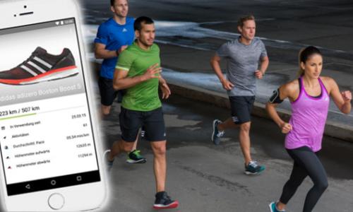 Schuh-Tracking: Ermittle die Lebensdauer deines Laufschuhs mit Runtastic / Bild: Runtastic / Montage: sportaktiv.com Thumbnail