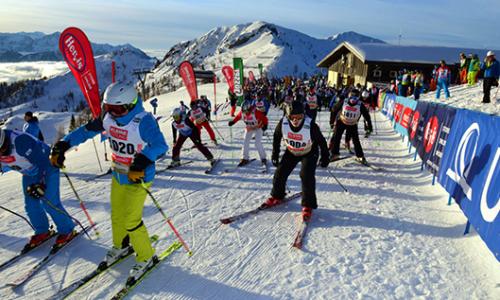 Start zum längsten Skirennen der Welt - Nassfeld - Kärnten / Bild: nassfeld.at Thumbnail