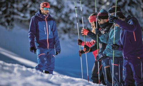 Skitouren-Sicherheit: Der Umgang mit Sonde und Schaufel erklärt / Bild: Ortovox / Heckmair Thumbnail