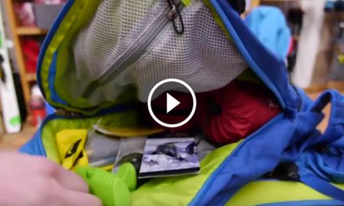 Skitour Video Blog - Folge 8: Der richtige Skitourenrucksack / Bild: Alpinschule Highlife Thumbnail
