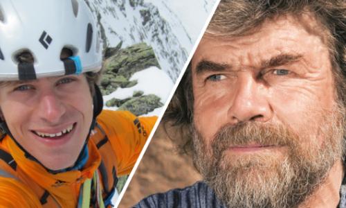 Zwei Generationen, eine Leidenschaft: Simon und Reinhold Messner / Bild: privat Thumbnail