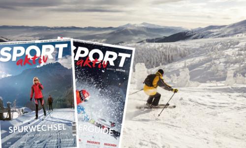 Das neue SPORTaktiv Magazin mit großem Winterguide ab 1. Dezember erhältlich! / Bild: iStock / lafar / Cover Stammausgabe: TVB Osttirol / Cover Winterguide: Völkl Thumbnail