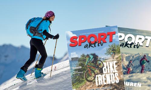 Ab 5. Oktober erhältlich: Das neue SPORTaktiv Magazin mit großem Skitourenguide 2017! / Bild: iStock / michelangeloop // Cover Stammheft: Scott Sports // Cover Skitourenguide: LEKI Skitouring / Hansi Heckmaier Thumbnail