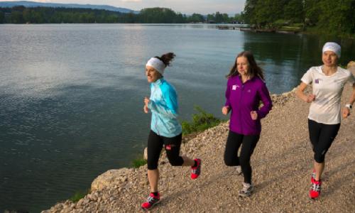 Frauen laufen für Frauen beim 1. Frauenlauf am 14. September 2014 am Klopeiner See Thumbnail